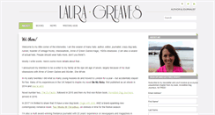 Desktop Screenshot of lauragreaves.com